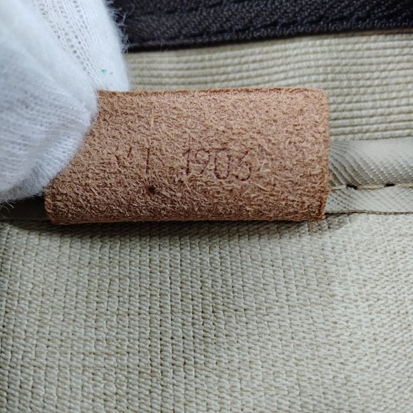 VINTAGE Louis Vuitton Satchel Bag Deauville Brown Monogram - Picture 8 of 16